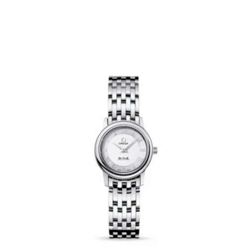 Omega De Ville Prestige Quartz 22 Stainless Steel / Silver / Bracelet 4570.33.00 (45703300)
